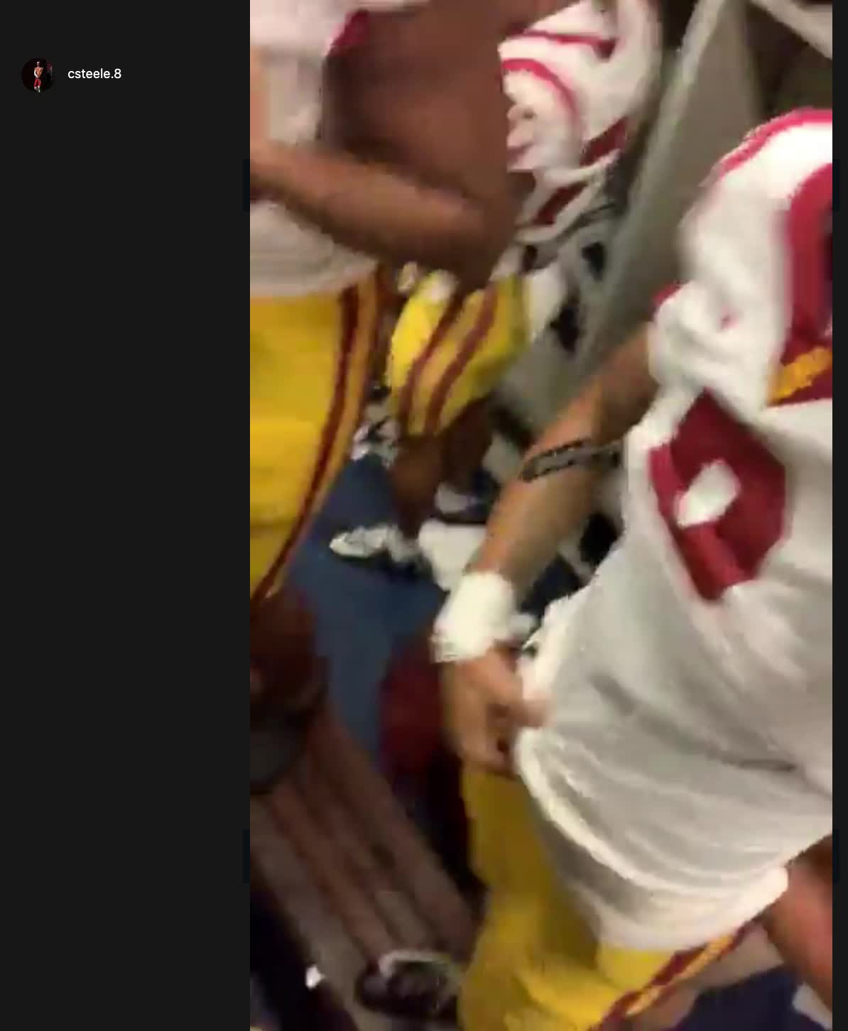 Accidental locker room nudity on video lpsg